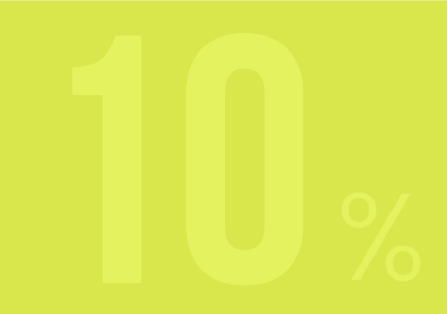 10%